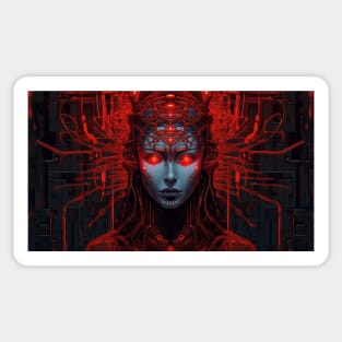 Shodan AI Virus Sticker